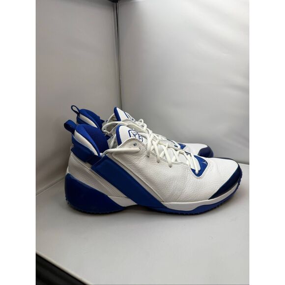 Jordan Prime Target 311113-103 White Sport Royal Men’s 13.5 • DS w/ OG Box main image 4